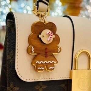 Custom Holiday Bag Charm/ Key Chains